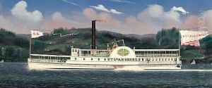 The Hudson River Dayliner "sylvan Shore" by James Bard