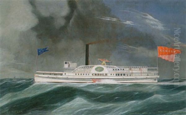 The Sidewheeler "creole" - view 1