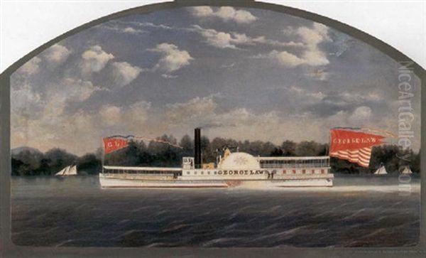 U.s. Mail Paddle Steamer "george Law" - view 1