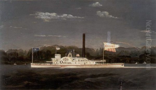 Paddle Towboat "oswego" - view 1