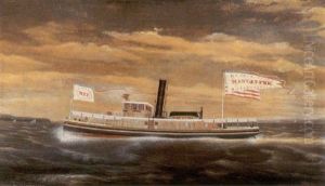 Sidewheel Towboat "mary J. Finn"