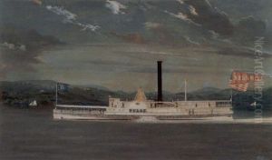 Sidewheel Steamboat "belle"