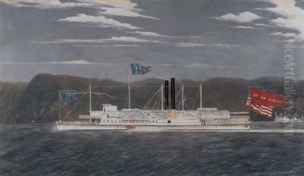 Paddle Wheel Steamboat "rip Van Winkle" - view 1