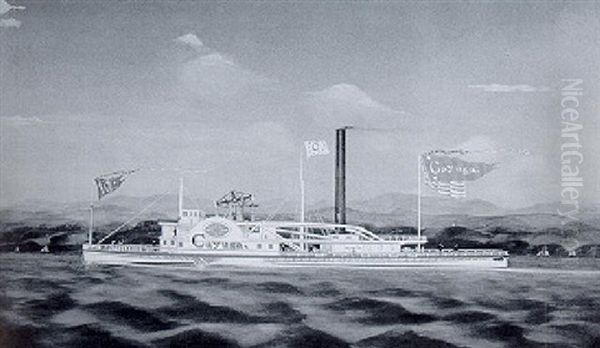 The Steamboat "cayuga" - view 1