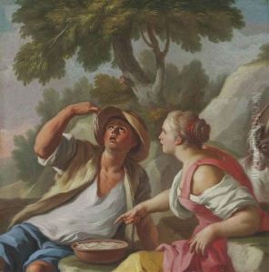 The Spaghetti-eaters by Pietro Bardellino