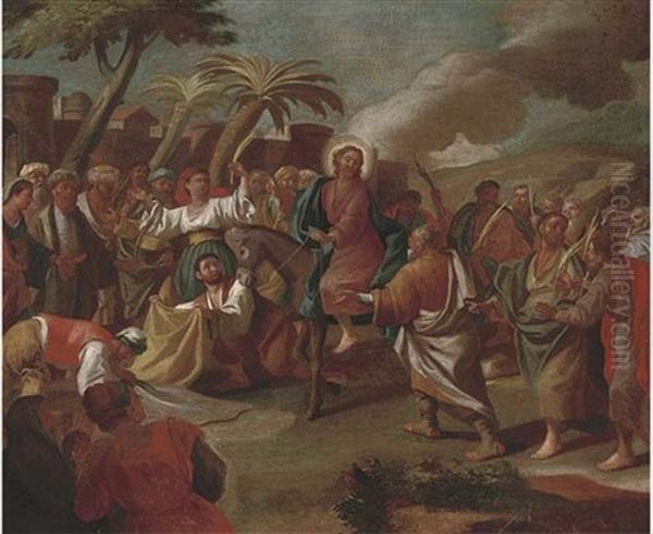 Christ's Entry Into Jerusalem - view 1