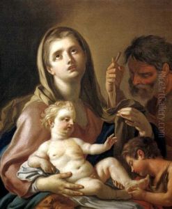 Sacra Famiglia Con San Giovannino