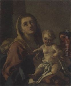 Madonna Con Bambino E San Giovannino