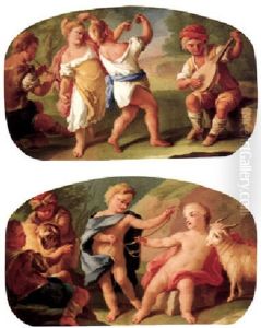 Children At Play by Pietro Bardellino