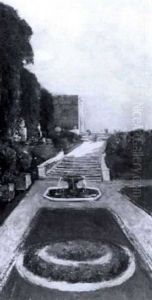 Le Jardin Du Chateau by Jean Bardin