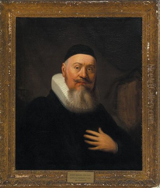 Portrait Of John Elison (after Rembrandt Van Rijn) - view 1