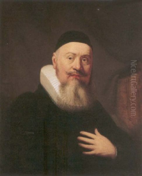 Portrait Of The Preacher John Elison - view 1
