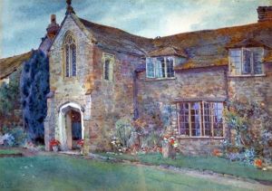 Stone House And Garden by Edith Helena Adie