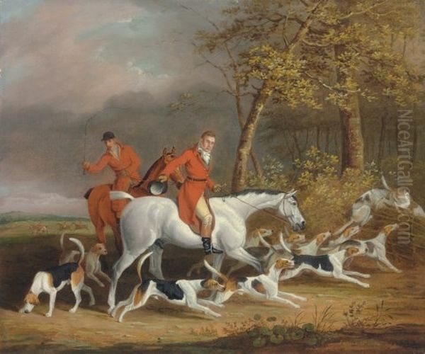 Lord Derby's Foxhounds - view 1