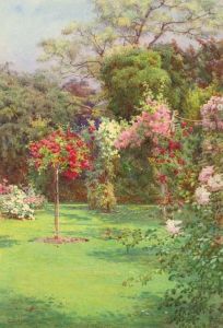 A Rose Garden by Edith Helena Adie