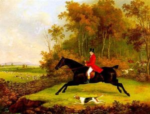 Full Cry, Middleton Hunt by James Barenger the Younger