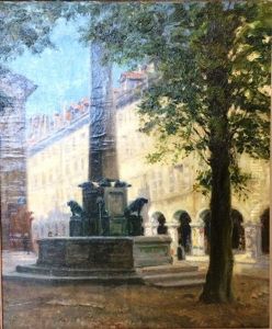 Fontaine Aux Lions A Annecy