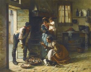 The Fishseller by Giuseppe Barison