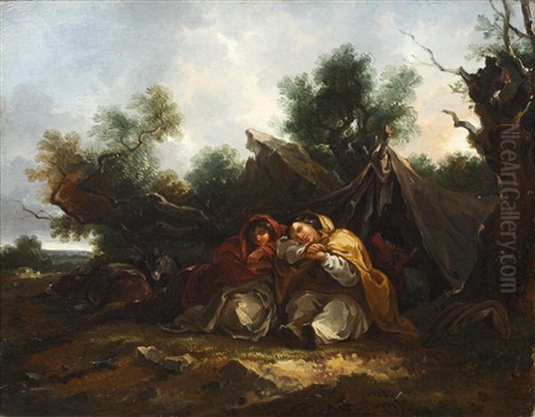 Gypsy Encampment - view 1