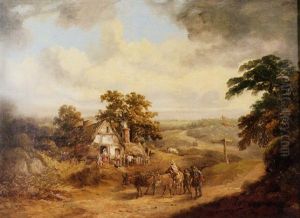 Pastoral Landscape With Figures Pastoral Landscape With Figures