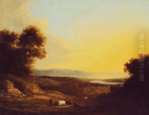 A View In North Devon by Thomas Barker