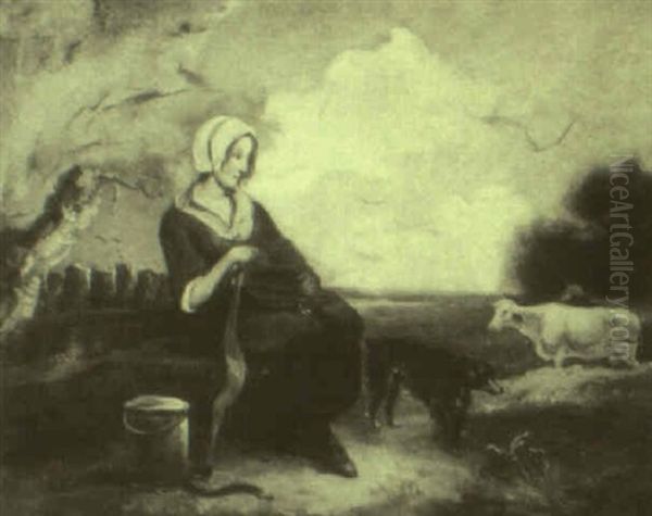 Rustic Rural Genre Scenes - view 1