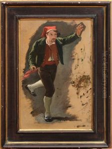 Study Of A Young Man Running