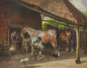 Hos Hovslagaren by Wright Barker