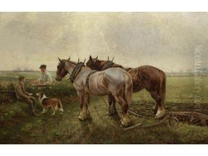 A Rest From The Toil by Wright Barker