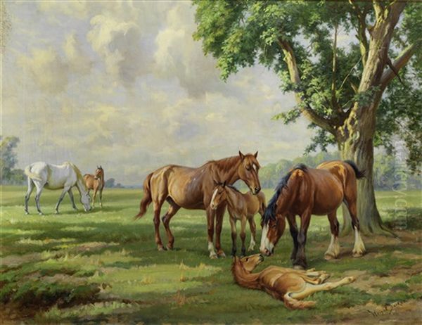 Horses At Huthwaite - view 1