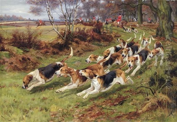 Gone Away, The Rufford Hounds In Sherwood Forest - view 1