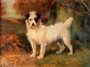 A Terrier In  Landscape