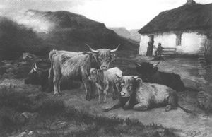 The Drover's Rest by Wright Barker