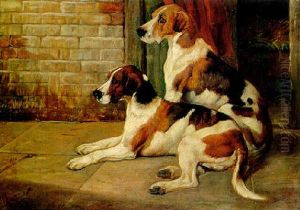 Hounds By A Kennel Hounds By A Kennel