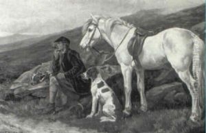 The Highlander's Respite by Wright Barker
