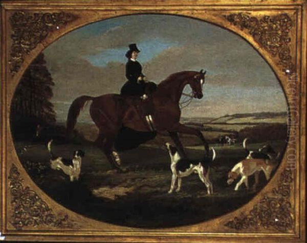 A Lady Out Hunting, Said To Be Empress Of Austria - view 1