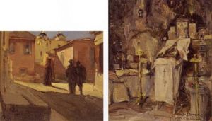 Street Of Athens by Alexander Barkoff