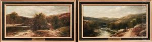 Two Views Of North Wales: On The Lledr by Adam Barland