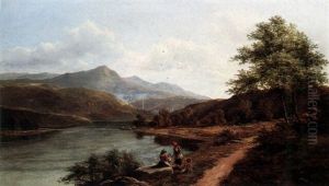 Children By A River Children By A River