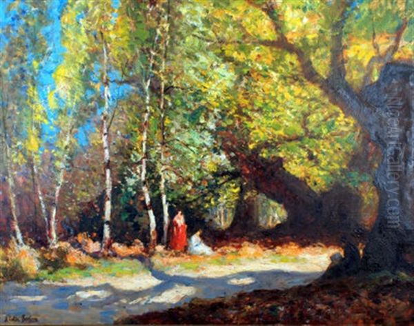 A Road Through The Forest - view 1