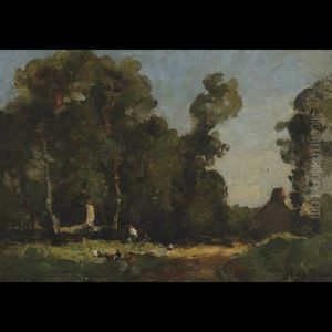 Near Lambourne Valley, Cornwall (+ A Valley In Cornwall; 2 Works) by John Noble Barlow
