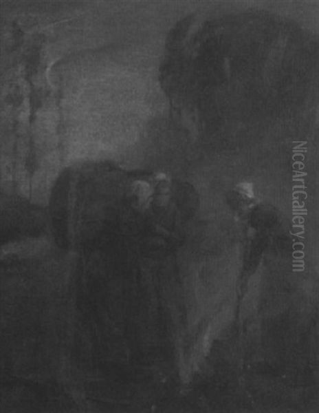 Landscape With Three Female Figures - view 1