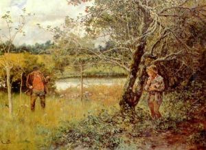 Scrumping by Frederick Barnard
