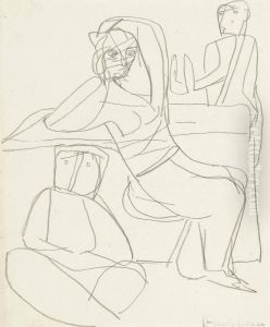 Group Portrait by Jankel Adler