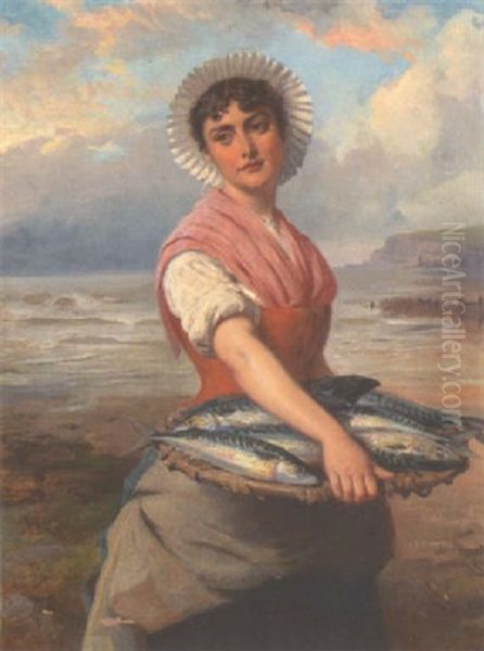 Fishergirl On The Shore - view 1