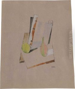 Kubistisches Stilleben by Jankel Adler
