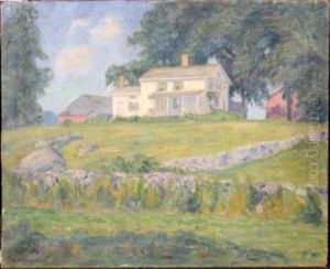 A Connecticut Farm by Ernest Harrison Barnes