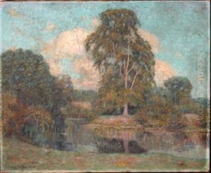 Landscape by Ernest Harrison Barnes