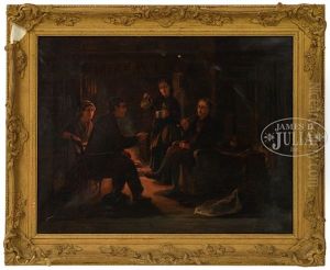 The Fireside Visitation by Gertrude Jameson Barnes
