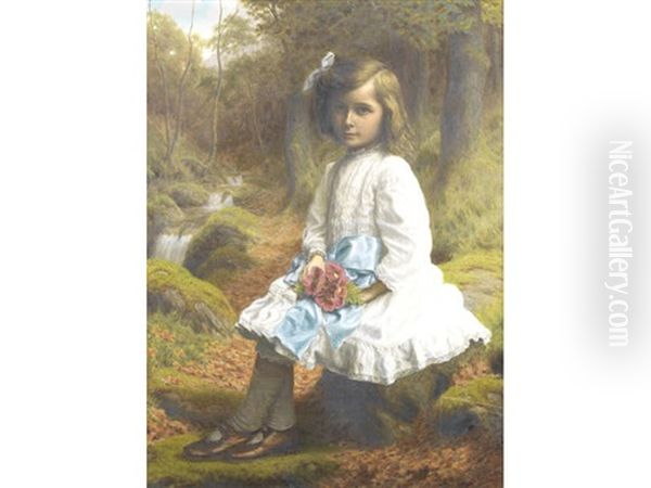 A Portrait Of A Girl (+ Another Portrait; 2 Works) - view 1